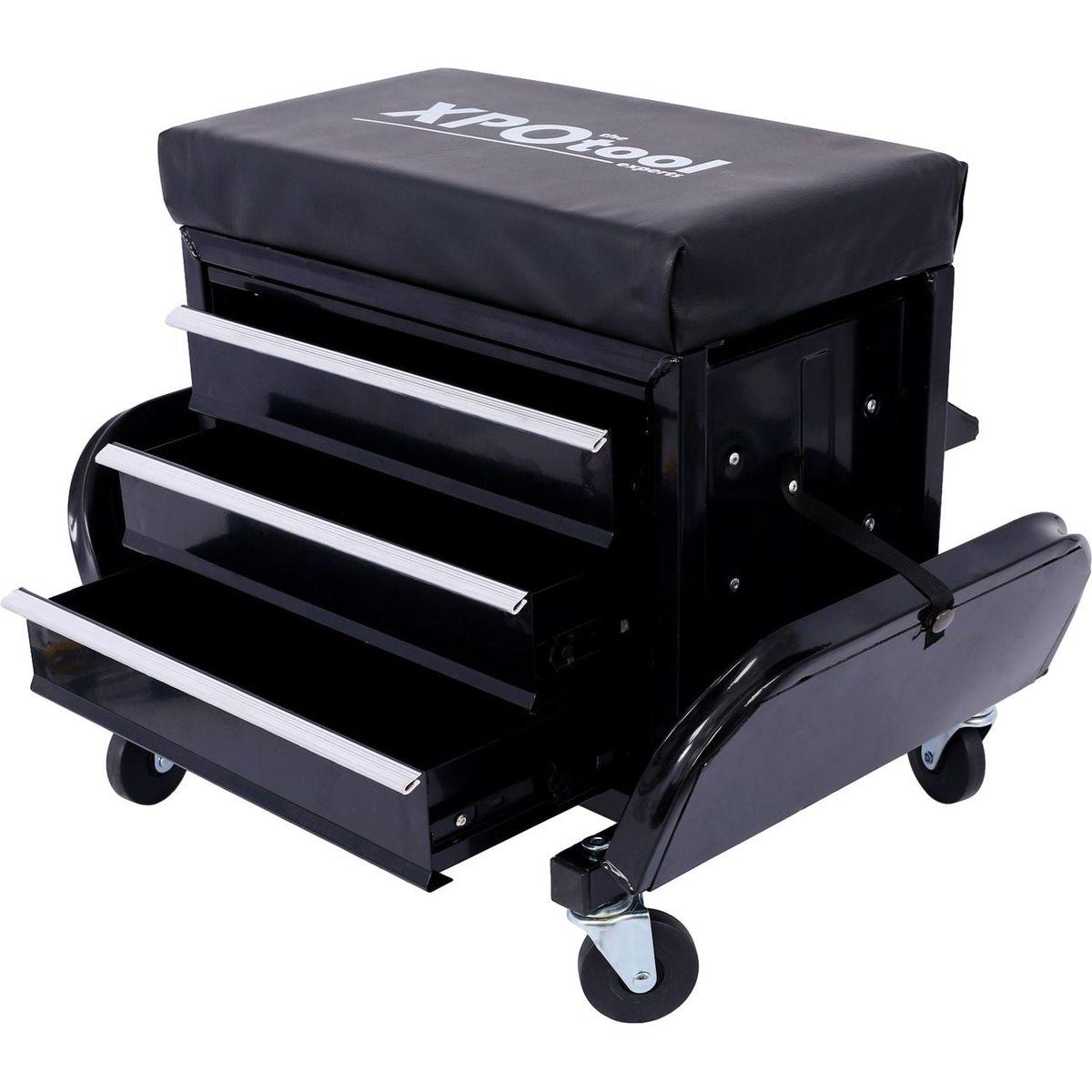 Pound Capacity Garage Glider Rolling Tool Chest Seat