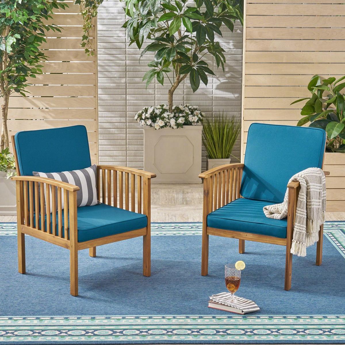 CASA ACACIA CLUB CHAIR MP2 Set of 2