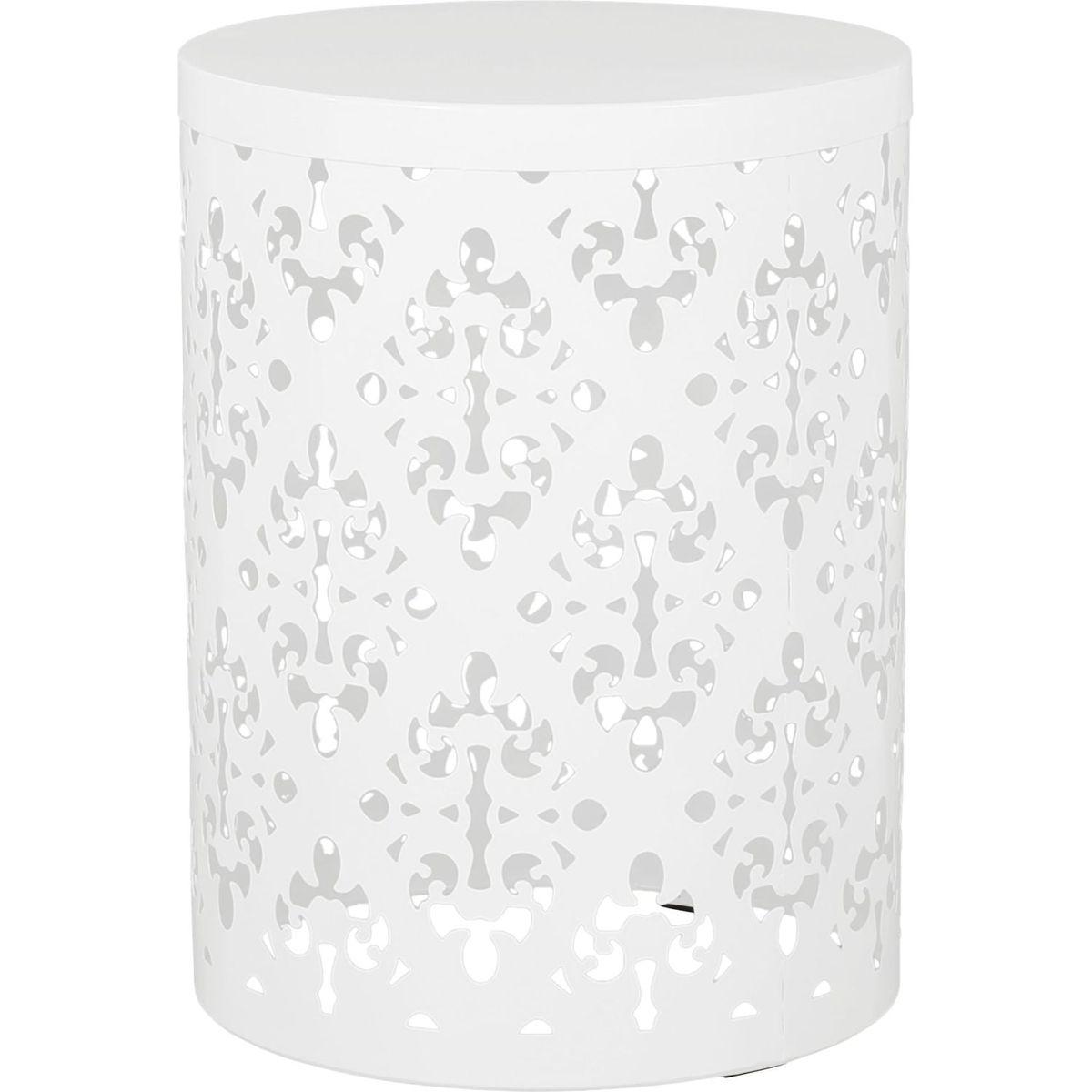 Metal S/2 end table