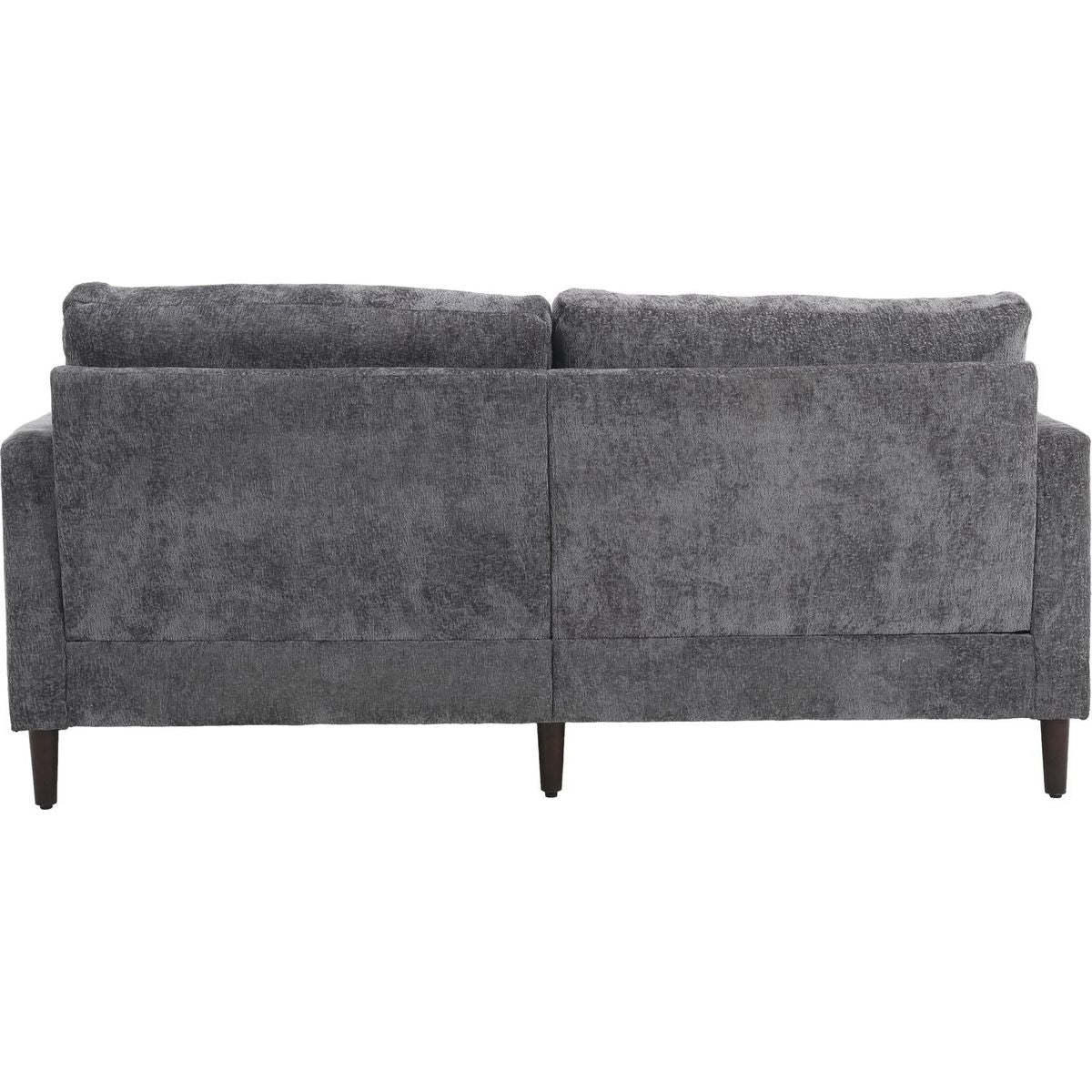 Modern chenille Fabric Loveseat, 2-Seat Upholstered Loveseat Sofa Modern Couch