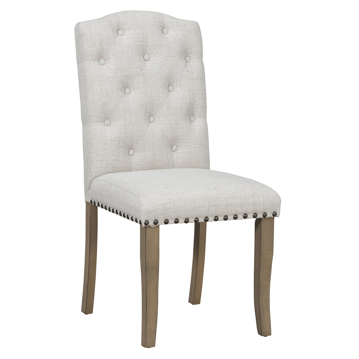 TREXM Farmhouse Dining Chairs and Bench for ST000087AAD-2026 (Natural Wood Wash)