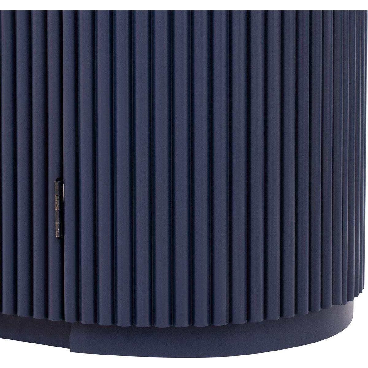 Vertical Striped Door Storage Cabinet with Metal Handles, Adjustable, Suitable for Study, Entryway and Living Room