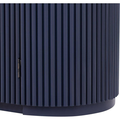 Vertical Striped Door Storage Cabinet with Metal Handles, Adjustable, Suitable for Study, Entryway and Living Room