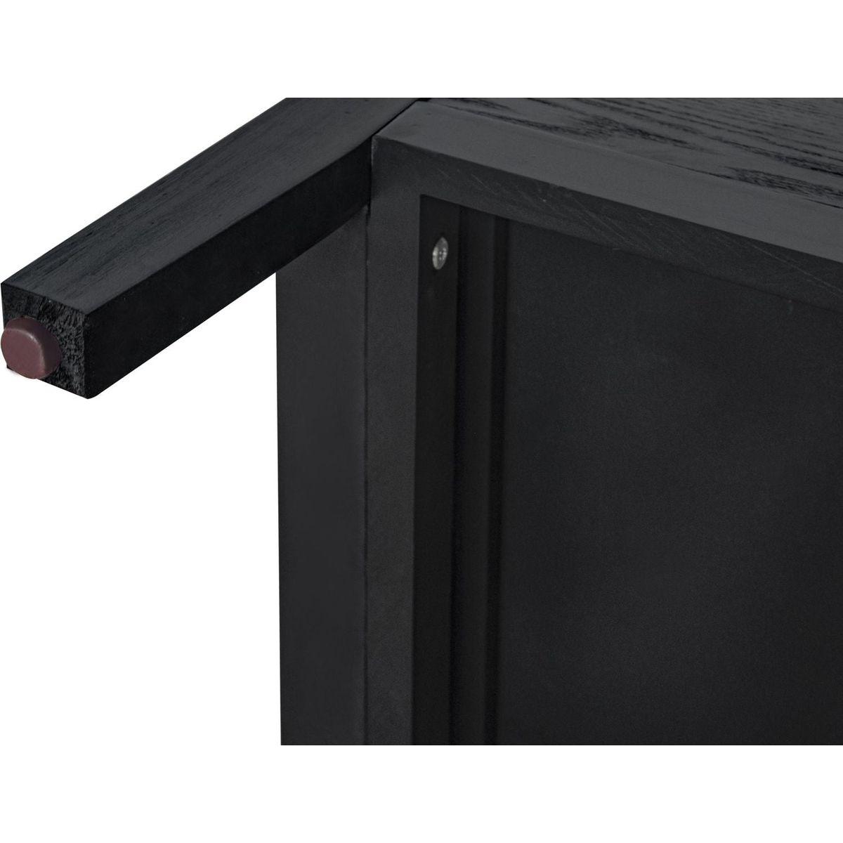 3 Drawer Cabinet with Hollow-Carved 3 Drawer Dresser Storage Chest with Metal Handles For Entryway Living Room Bedroom