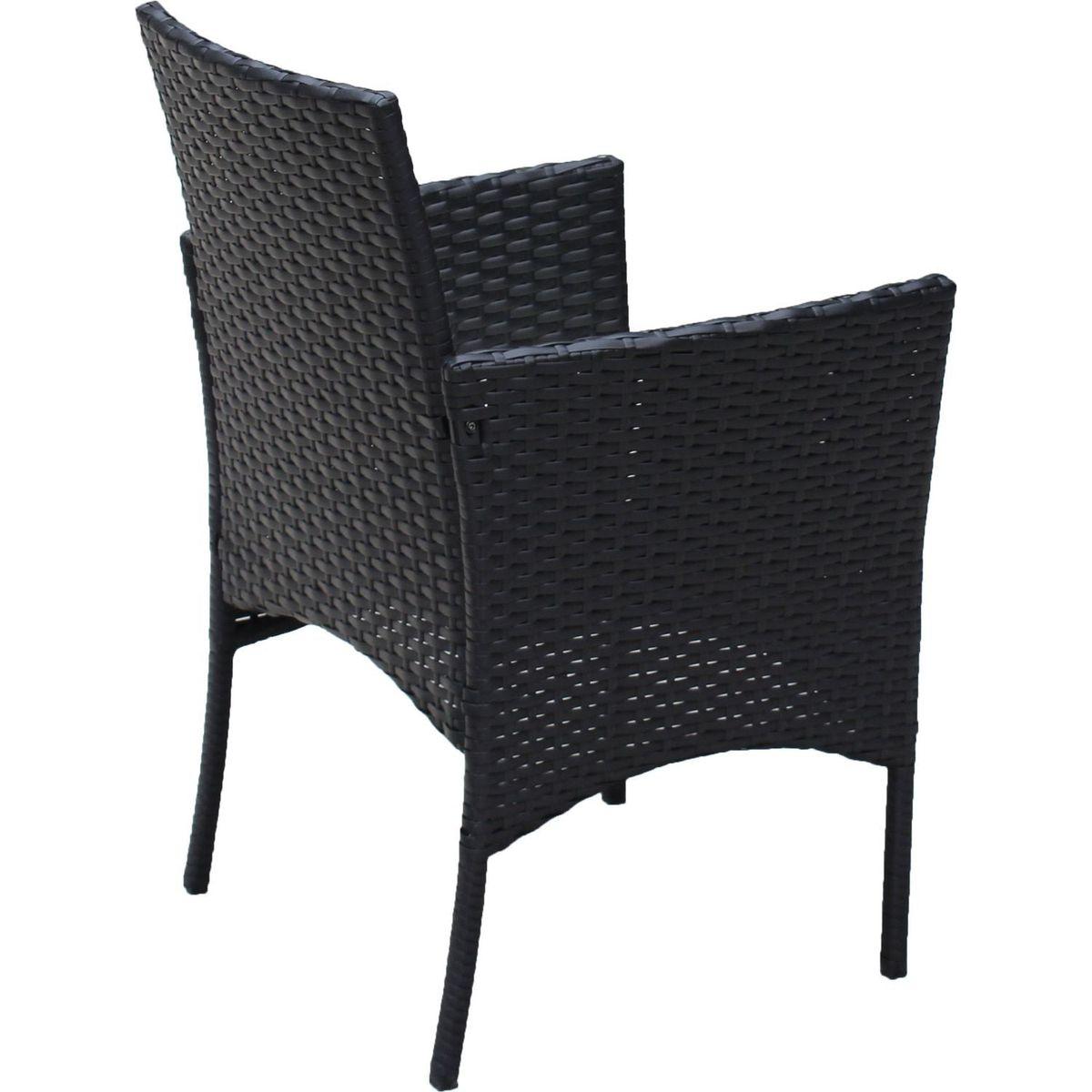 4 PC Rattan Patio Furniture Set Outdoor Patio Cushioned Seat Wicker Sofa (Beige Cushion)