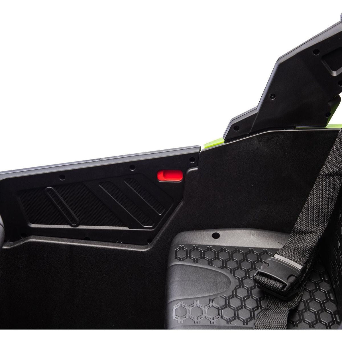 24V Two-Seater Kids Ride On UTV W/Parents Remote Control,Four-Wheel Suspension,Slow Start,Large wheel design,Anti-collision bar,Storage space,Music,USB,Bluetooth,Volume control,LED lights for Kids 3+.