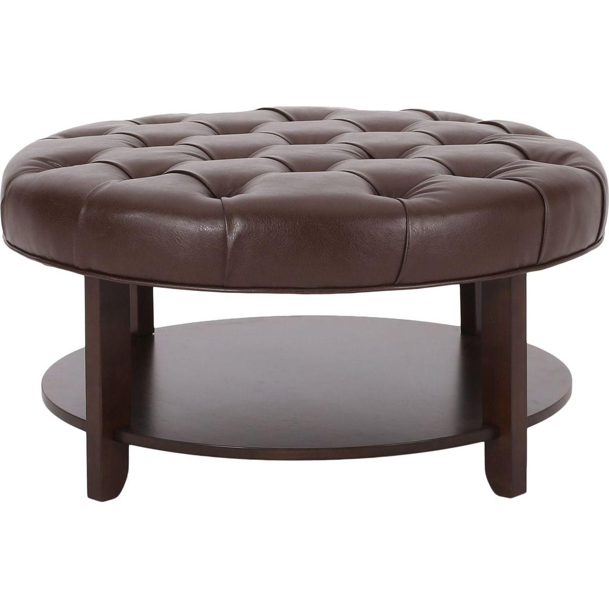 ROUND OTTOMAN