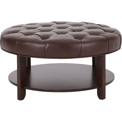 ROUND OTTOMAN