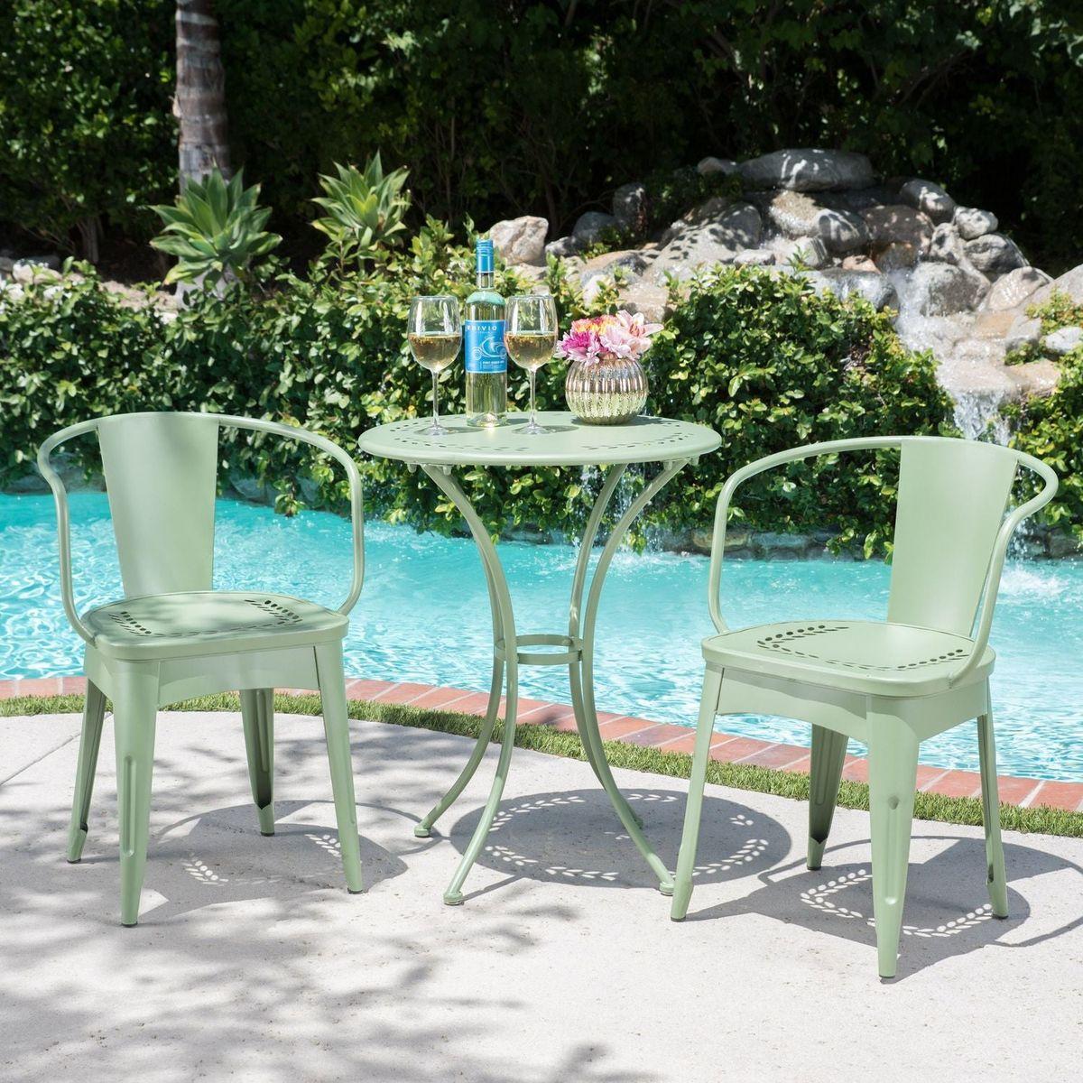 LOURDES 3 PC KD METAL SET - Streamdale Furniture