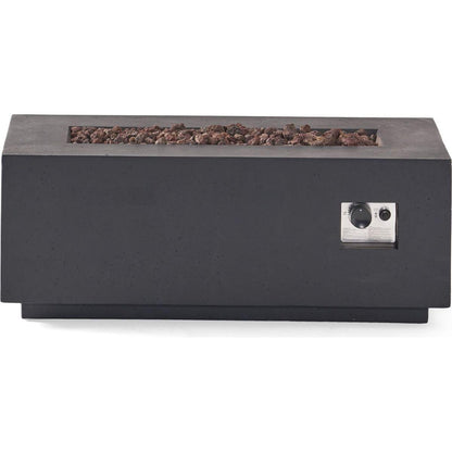 40" RECTANGULAR MGO FIRE PIT - 40 000 BTU