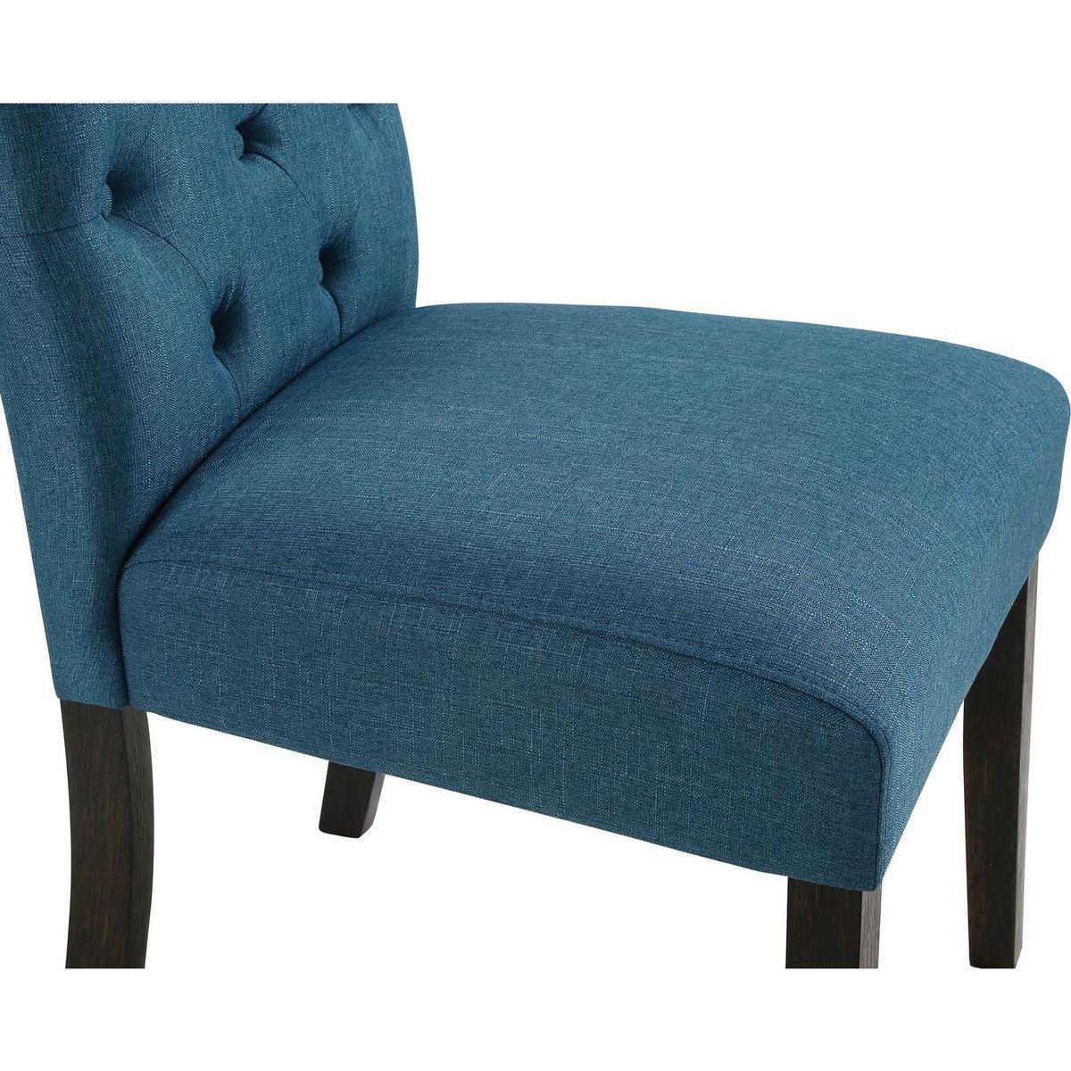 Leviton Urban Style Dark Wash Wood Dining Set: Table, 4 Chairs and Bench