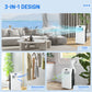 BTU Portable Air Conditioner for Rooms Up to 550 Sq. Ft., 3-in-1 AC Unit with Dehumidifier, Cooling Fan, Remote, 24H Timer On/Off, Window Installation Kit