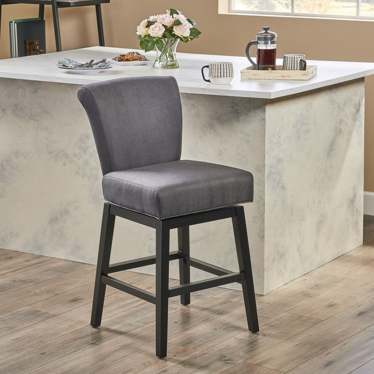 SWIVEL COUNTER STOOL