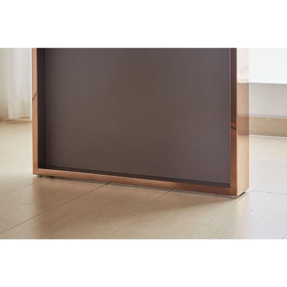 Faux Marble MDF Dining Table for 6 or 8,Rectangular 70.8"Lx35.4"Wx29.8"H, Luxurious Rocky Stone Effect Top Stainless Steel Legs Modern, Durable, Easy to Assemble for Kitchen/Living Room/Meeting Brown
