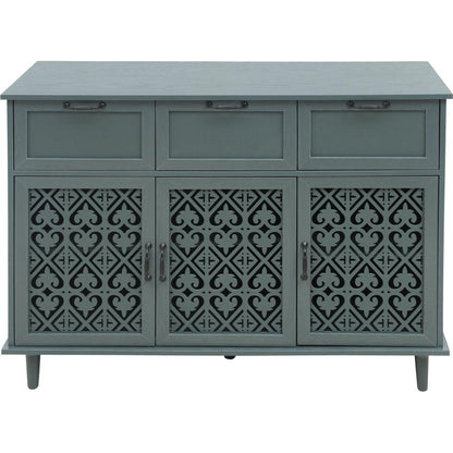 3 Door 3 Drawer Cabinet, American Furniture, Suitable for Bedroom, Living Room, Study