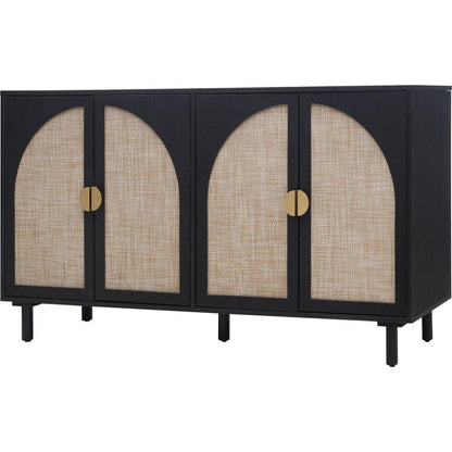 4 Door Cabinet, Suitable for Bedroom, Living Room, Study