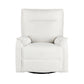 360 Degree Swivel Recliner Manual Recliner Chair Theater Recliner Sofa for Living Room, Beige