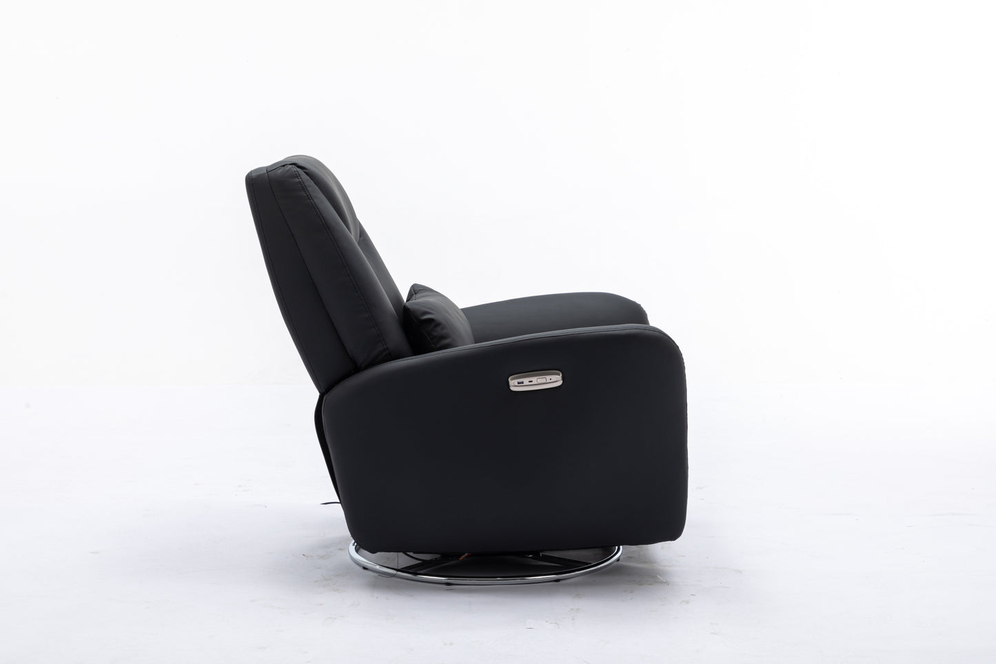 4 Modes Of Intelligent Voice Control,Atmosphere Lamp,Bluetooth Music Player,USB Ports,Back And Forth Swing, 270 Degree Swivel Power Recliner