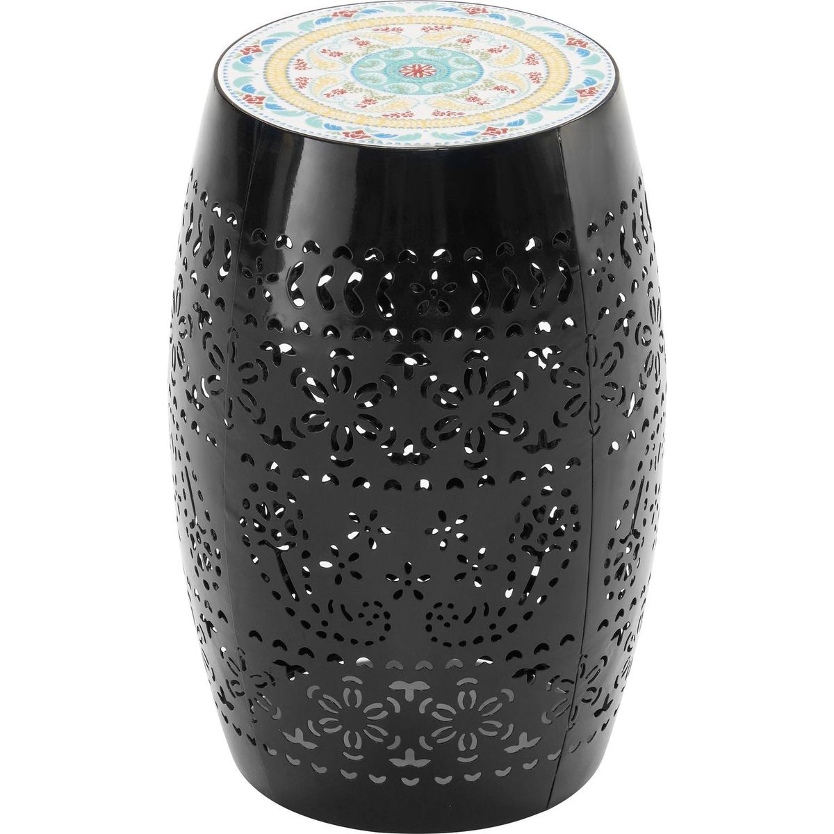 RUBY12" SIDE TABLE -BLACK