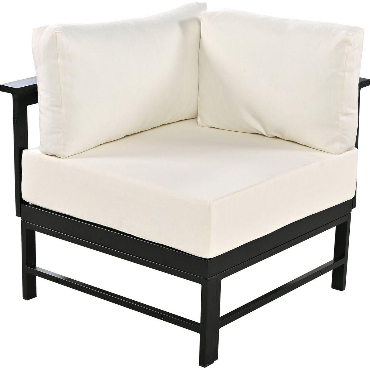 U-shaped multi-person outdoor sofa set, suitable for gardens, backyards, and balconies.