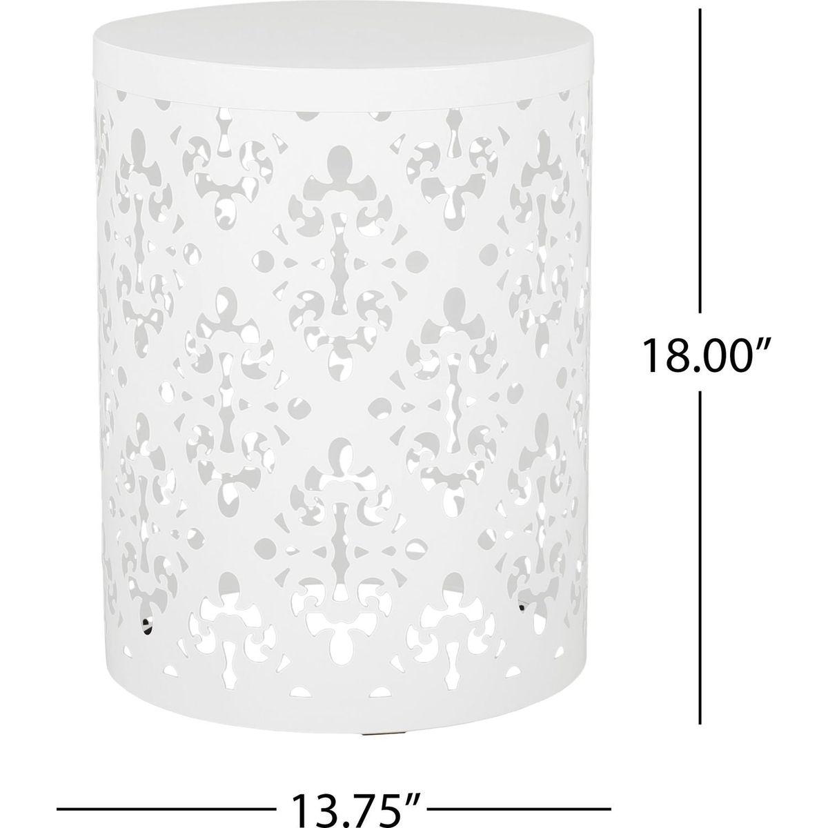 Metal end Table -Large