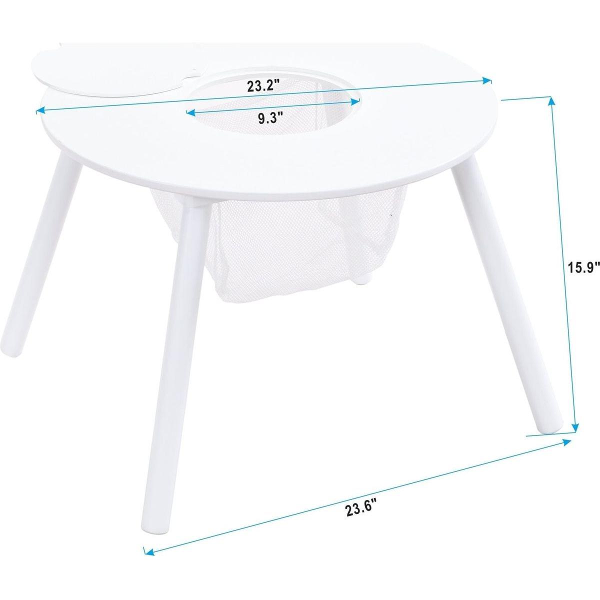 Children's panel table with 4 chairs