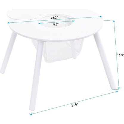 Children's panel table with 4 chairs