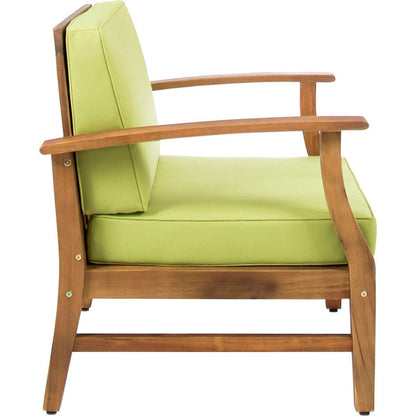 PERLA CLUB CHAIRS SET OF 2, GREEN - Streamdale Furniture