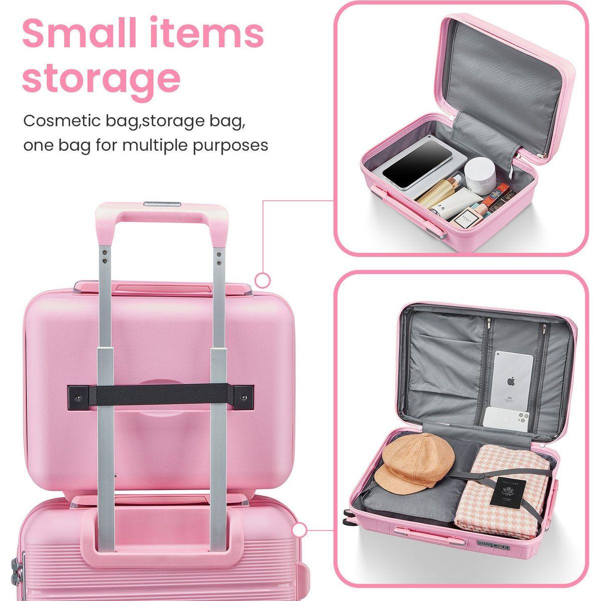 Luggage Sets 4 Piece(14/20/24/28) PP Lightweight & Durable Expandable suitcase