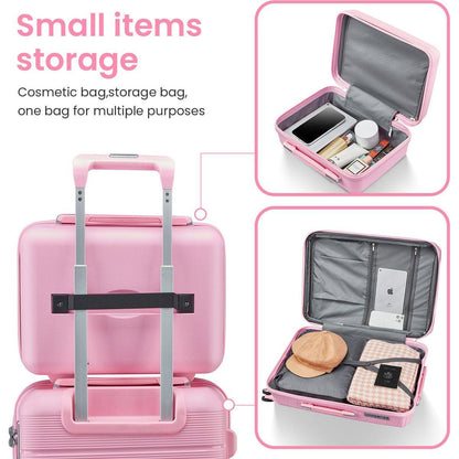 Luggage Sets 4 Piece(14/20/24/28) PP Lightweight & Durable Expandable suitcase