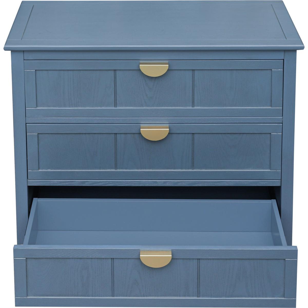 3 Drawer Cabinet, American Furniture,Suitable for bedroom, living room, study