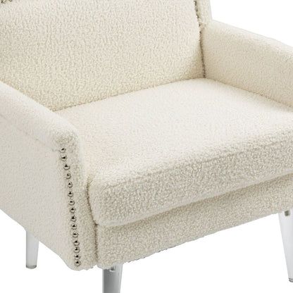 Accent Chair, Living Room Chair / leisure single sofa with acrylic feet