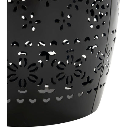 RUBY12" SIDE TABLE -BLACK