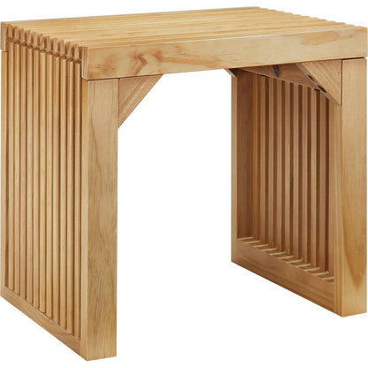 Pine Dining Bench and Table, Indoor Wood Bench for Entryway,Living Room,Kitchen and Bedroom Table and Bench Set (Nature, Bench & Table) Small Tempered glass included