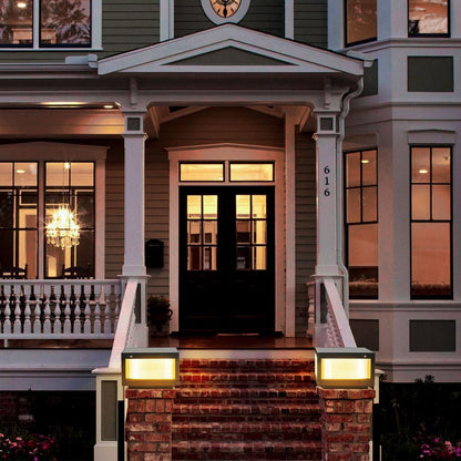 Solar Wall Lamp With Dimmable LED