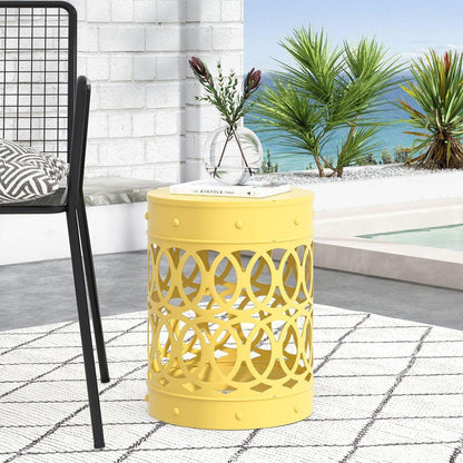 Metal end Table -Large