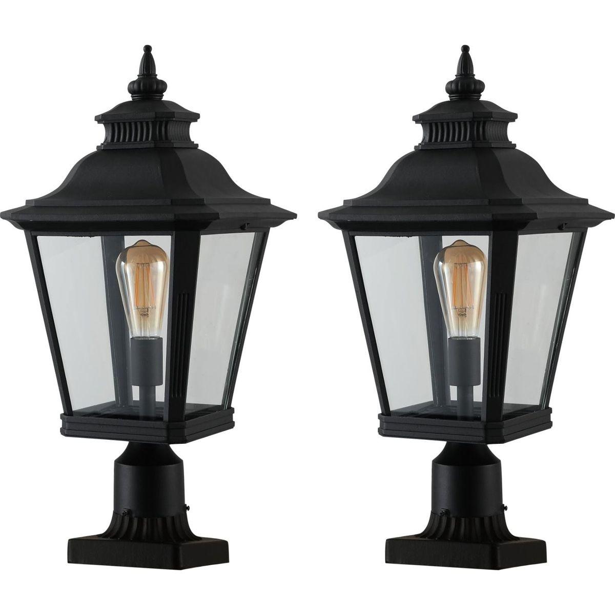 Outdoor Glass Column Headlights(2pack)