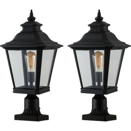 Outdoor Glass Column Headlights(2pack)
