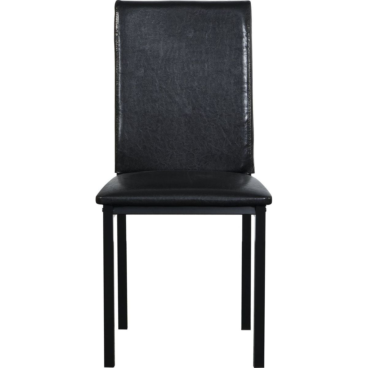 4-piece metal frame dining seats
