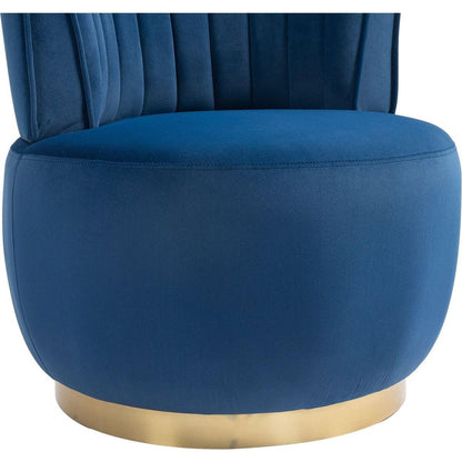 360 Degree Swivel Cuddle Barrel Accent Sofa Chairs, Round Armchairs with Wide Upholstered, Fluffy Velvet Fabric Chair for Living Room, Bedroom, Office, Waiting Rooms