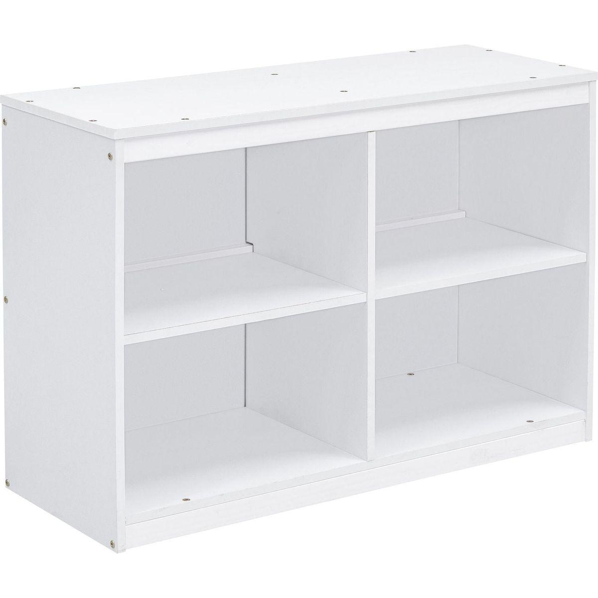 Twin Size Loft Bed with Retractable Writing Desk and 4 Drawers, Wooden Loft Bed with Lateral Portable Desk and Shelves, White