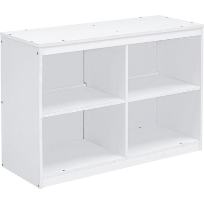 Twin Size Loft Bed with Retractable Writing Desk and 4 Drawers, Wooden Loft Bed with Lateral Portable Desk and Shelves, White