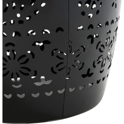 RUBY12" SIDE TABLE -BLACK