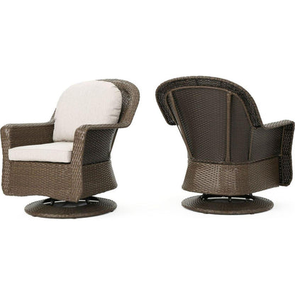 LIAM SWIVEL CLUB CHAIR (Set of 2)