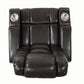 33" Wide Power Standard Recliner Chair with Arm Storage with USB