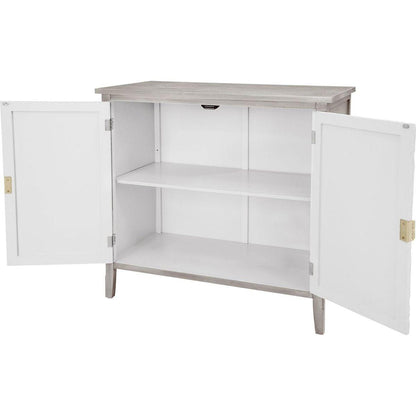 2 Door Cabinet, American Furniture, Suitable for Bedroom, Living Room, Study