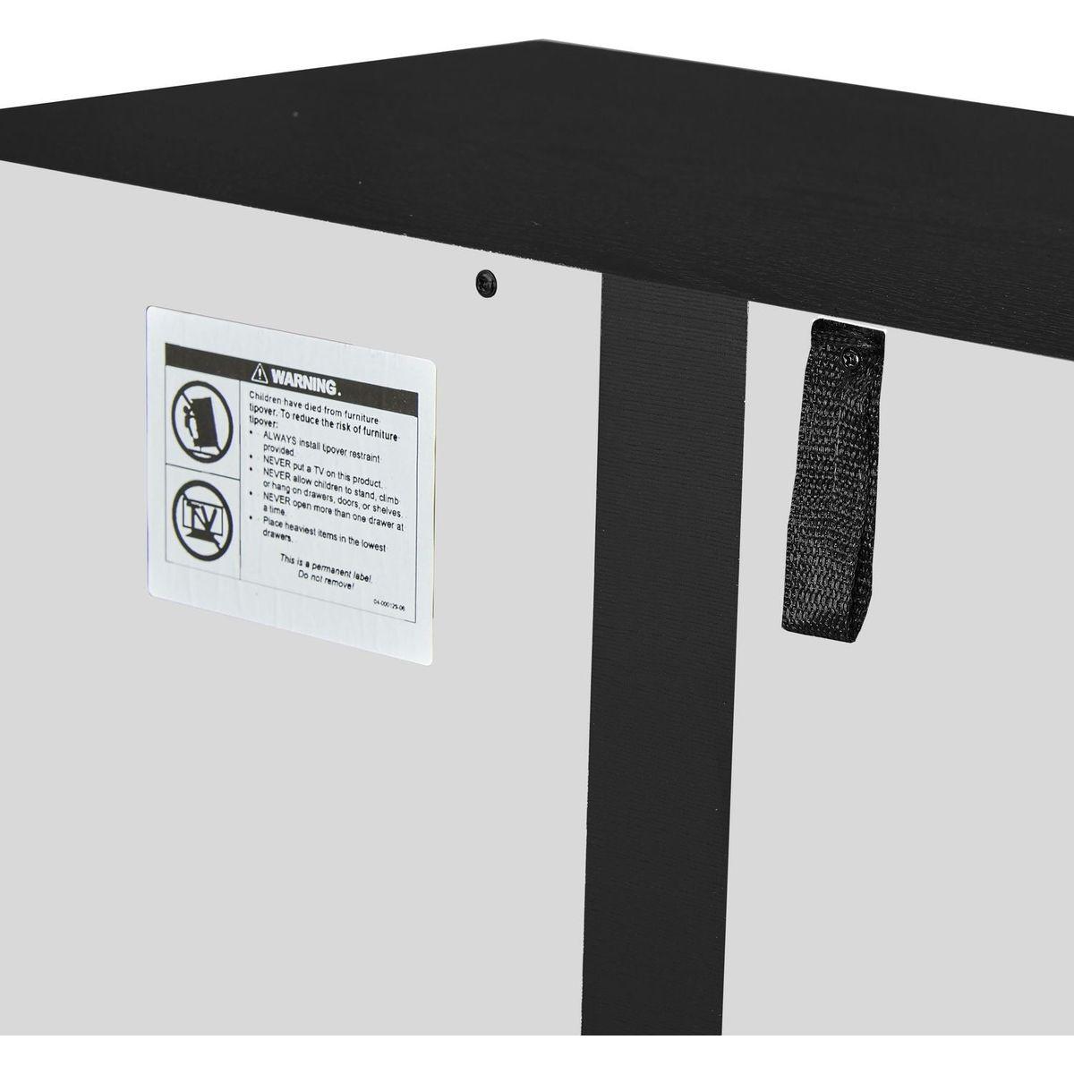 Tall Storage Cabinet with 8 Doors and 4 Shelves, Wall Storage Cabinet for Living Room, Kitchen, Office, Bedroom, Bathroom, White