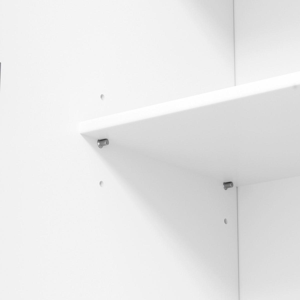 [Assembly Video Provided]77inch Farmhouse Kitchen Pantry, Freestanding Tall Cupboard Storage Cabinet with 3 Adjustable Shelves, 8 Door Shelves, 3 Drawers for Kitchen, Dining Room, White