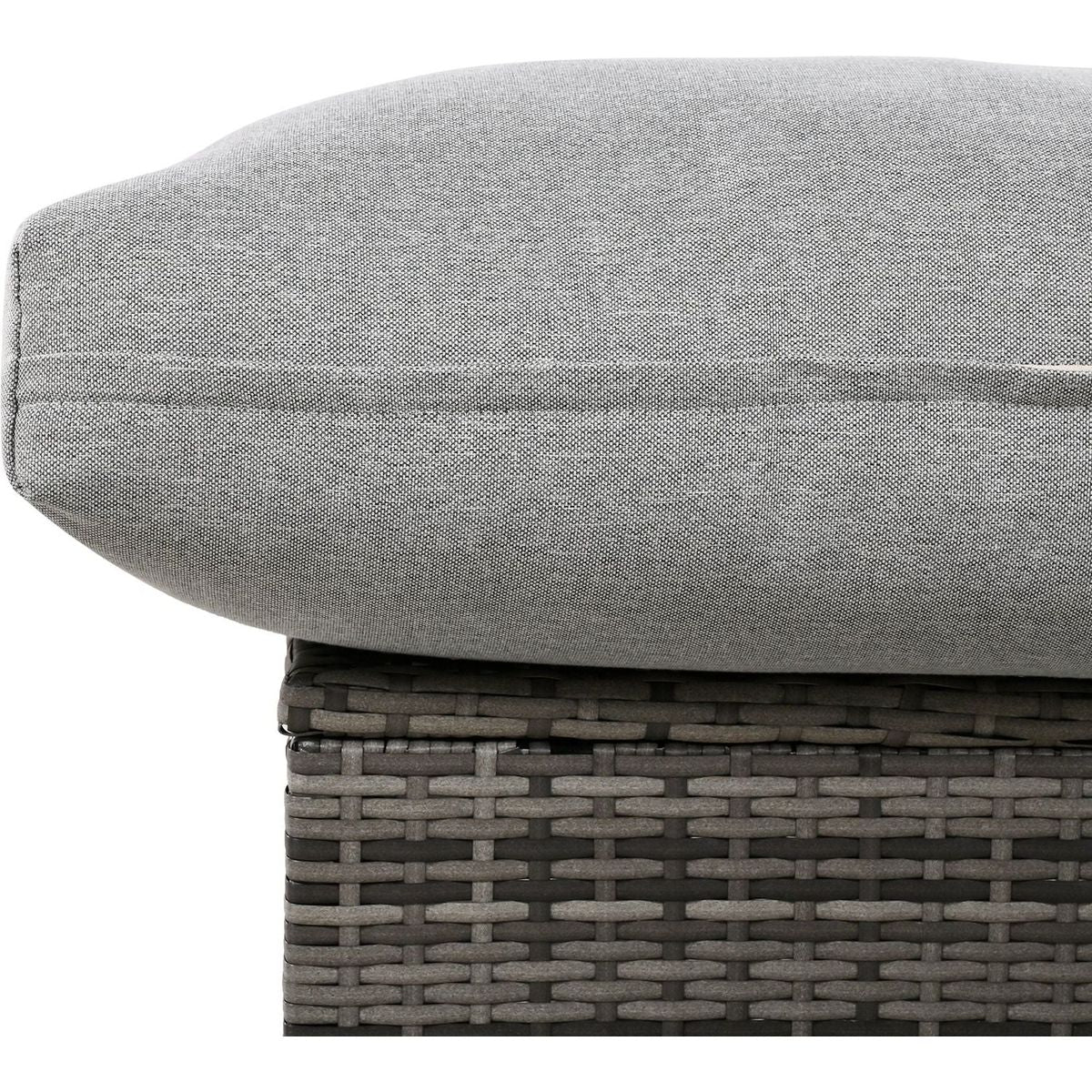 U-shaped multi-person outdoor sofa set, suitable for gardens, backyards, and balconies.