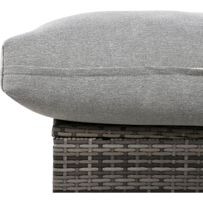 U-shaped multi-person outdoor sofa set, suitable for gardens, backyards, and balconies.